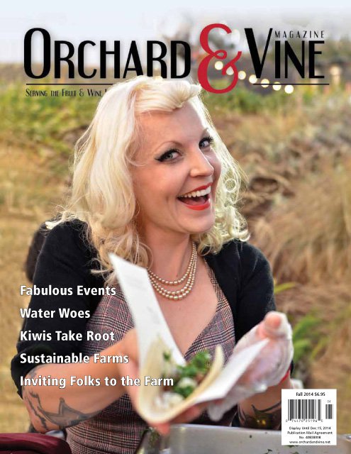 Orchard and Vine Magazine Fall 2014