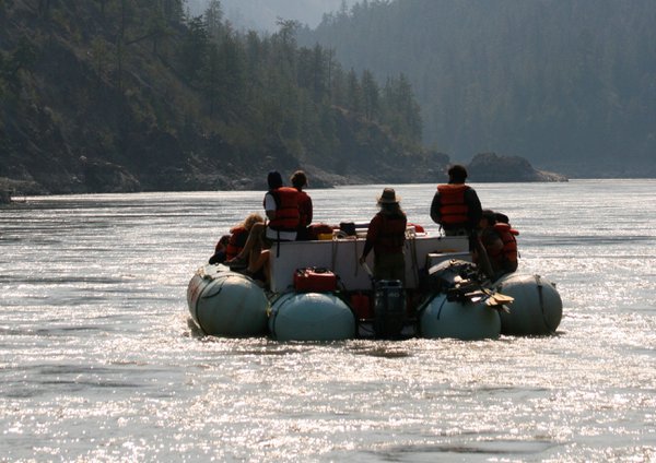 Rafting at Lillooet Outdoors Festival