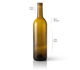 TricorBraun Claret wine bottle