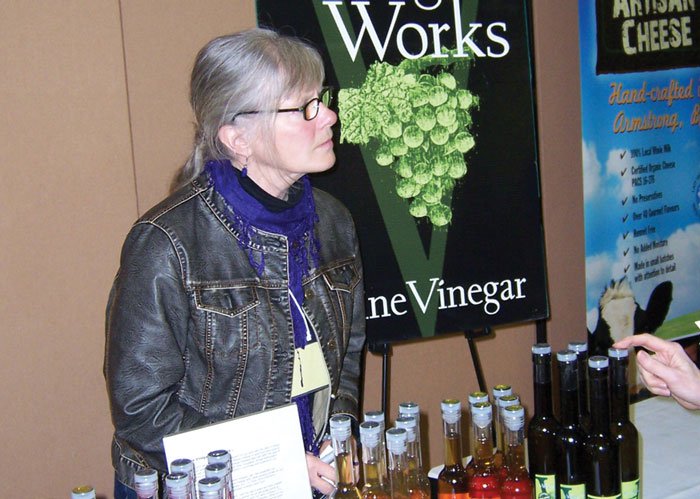 Kim Stansfield of Summerland's Vinegar Works