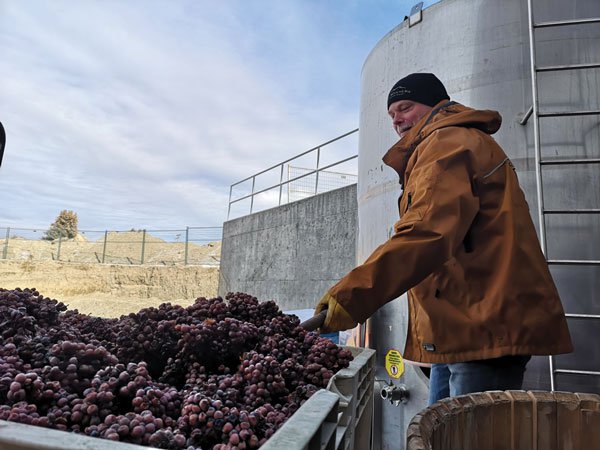 Jeff Hundertmark, Winemaker at Mt Boucherie Winery.