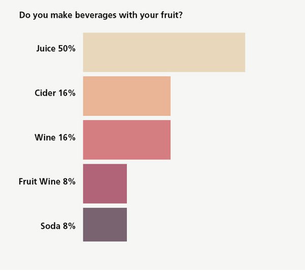 Do you make beverages with your fruit?