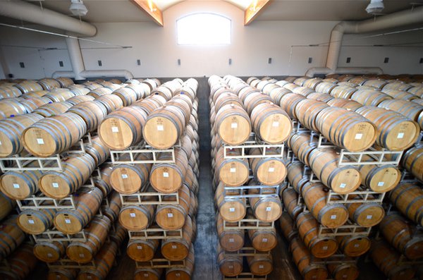 Tinhorn Creek Winery Barrel Room
