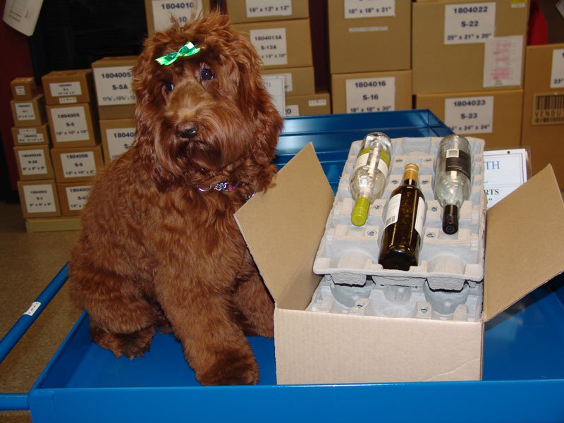 Shippers Supply Wine Packaging and Mascot