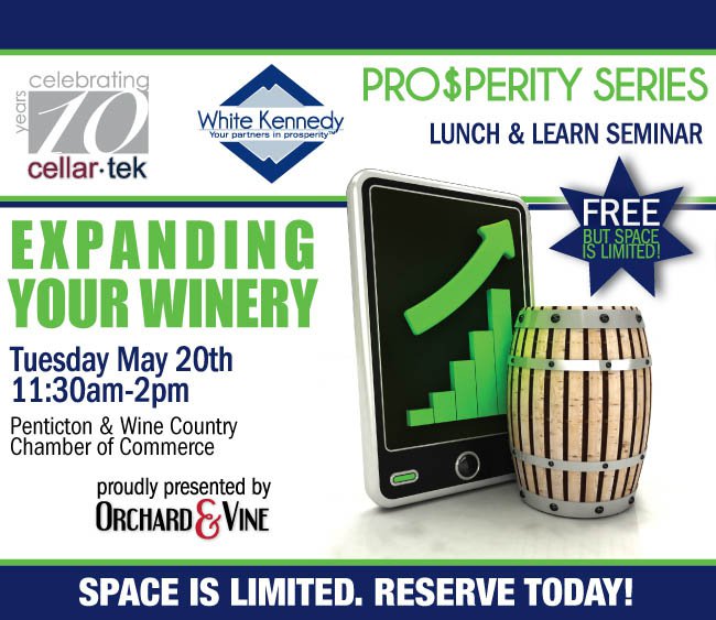 White Kennedy Lunch and Learn with Cellar Tek and Orchard &amp; Vine
