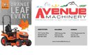 Avenue Machinery Orange Leaf Event