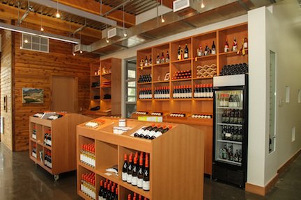 Fort Berens Estate Winery Wine Tasting Room